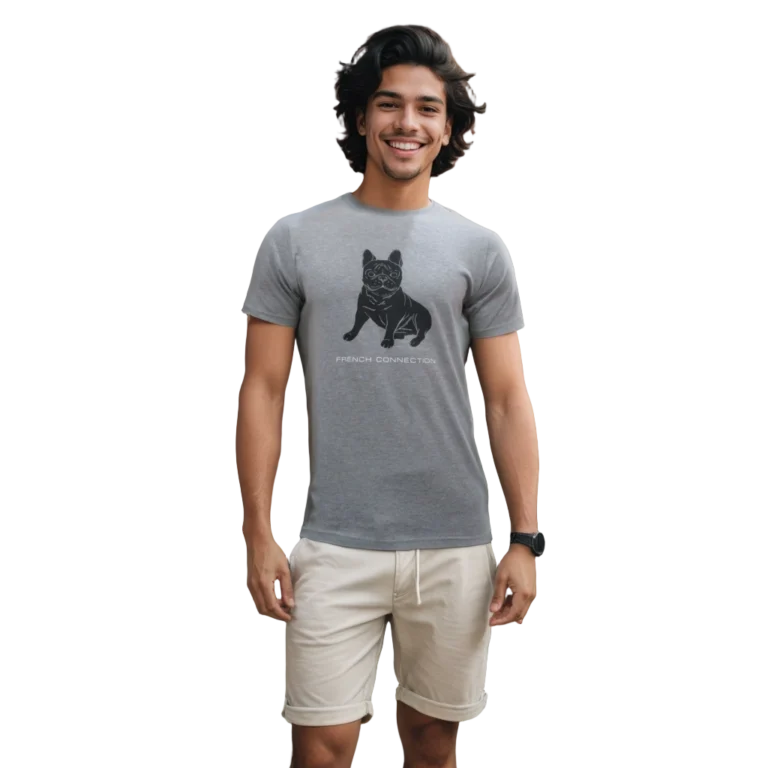 Crew Neck T-Shirts Manufacturing in India: Fabric, Fit, and Production Guide 3 a man smiling at the camera